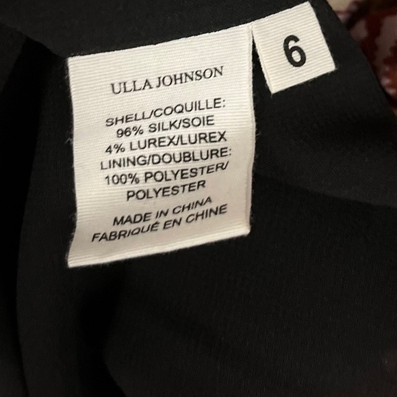 ULLA JOHNSON Erisa Silk Ruffled Boho Dress - Picture 14 of 16